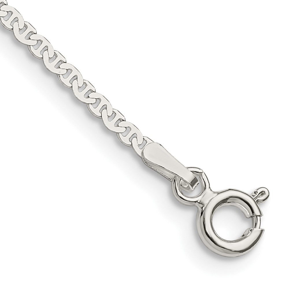 FJC Finejewelers 925 Sterling Silver Flat Anchor Chain Bracelet 8 Inches x 1.85 mm
