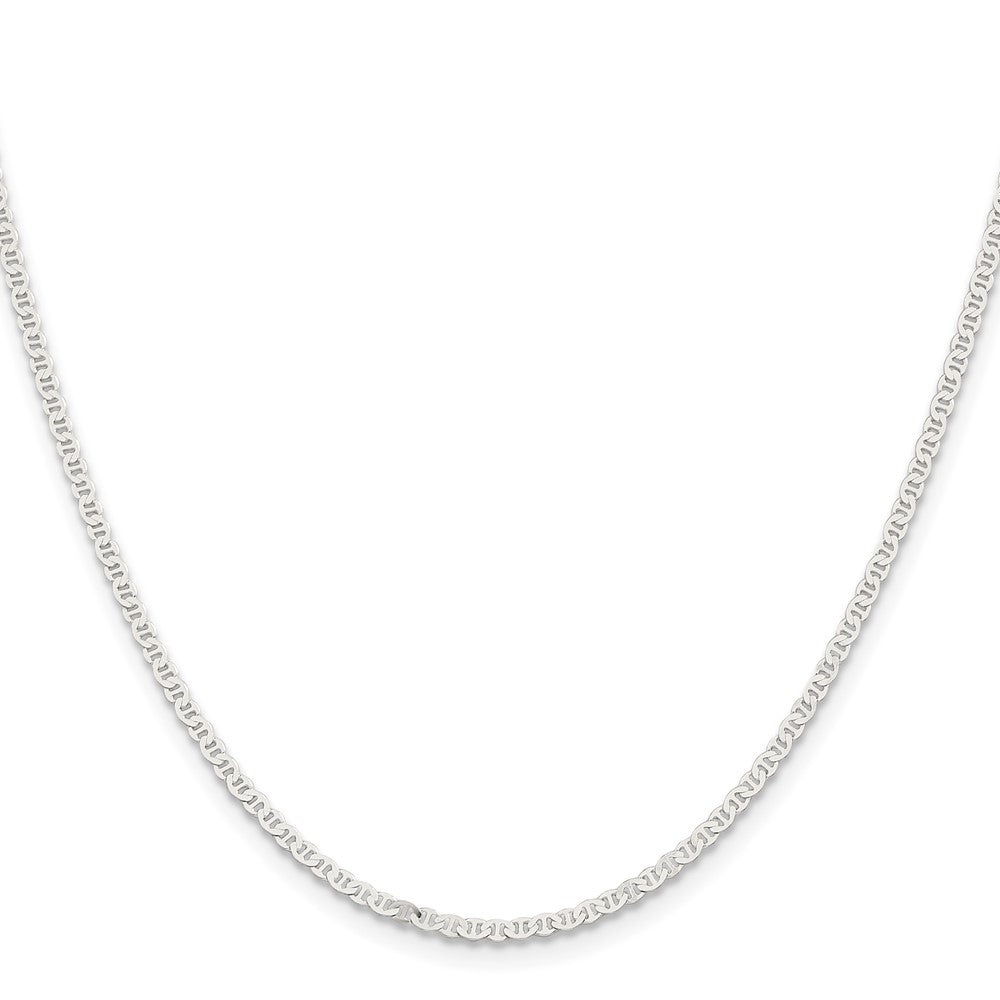 FJC Finejewelers 925 Sterling Silver Flat Anchor Chain Bracelet 7 Inches x 2.25 mm