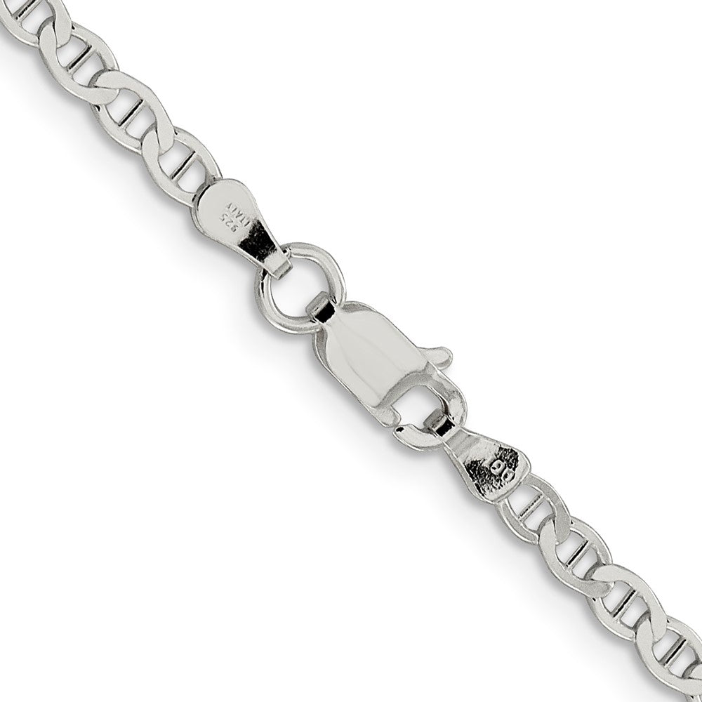 FJC Finejewelers 925 Sterling Silver Flat Anchor Chain 22 Inches x 3.1 mm