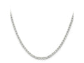 FJC Finejewelers 925 Sterling Silver Flat Anchor Chain 22 Inches x 3.1 mm