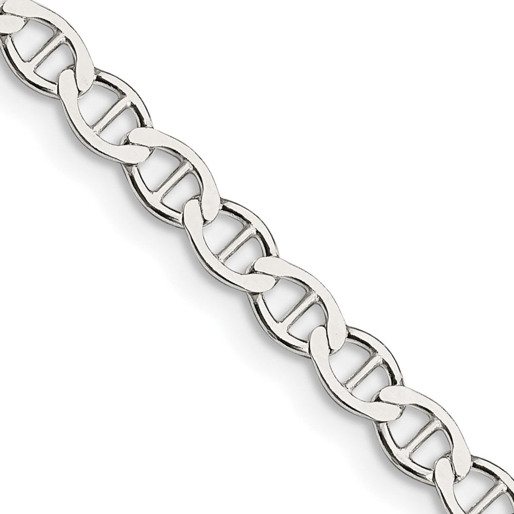 FJC Finejewelers 925 Sterling Silver Flat Anchor Chain 22 Inches x 4 mm