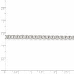 FJC Finejewelers 925 Sterling Silver Flat Anchor Chain 22 Inches x 4 mm