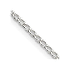 FJC Finejewelers 925 Sterling Silver Open Link Open Elongated Link Chain 22 Inches x 1.5 mm