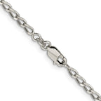 FJC Finejewelers 925 Sterling Silver Open Link Open Elongated Link Chain 18 Inches x 2.8 mm