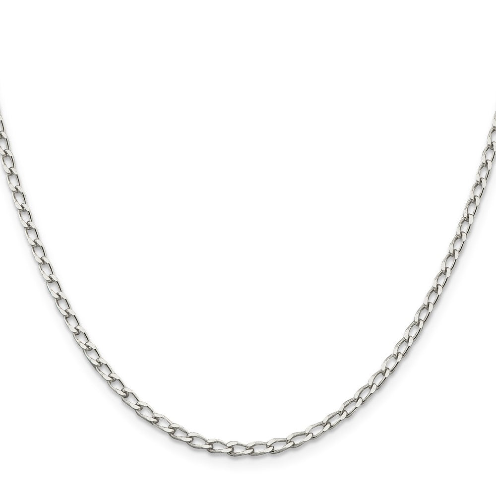 FJC Finejewelers 925 Sterling Silver Open Link Open Elongated Link Chain Bracelet 7 Inches x 2.8 mm