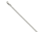 FJC Finejewelers 925 Sterling Silver Open Link Open Elongated Link Chain Bracelet 7 Inches x 2.8 mm