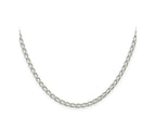 FJC Finejewelers 925 Sterling Silver Open Link Open Elongated Link Chain 18 Inches x 3.2 mm