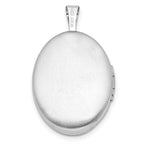 FJC Finejewelers 925 Sterling Silver Polished Scroll Design 19x Oval Charm Locket 24 x 15 mm