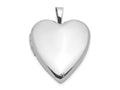 FJC Finejewelers 925 Sterling Silver Polished 20mm Heart Ash Holder Charm Locket 25 mm x 19 mm