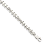 FJC Finejewelers 925 Sterling Silver San Marco Bracelet 7.5 Inches x 7 mm