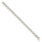 FJC Finejewelers 925 Sterling Silver Link San Marco Bracelet 8 Inches x 12 mm
