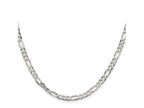 FJC Finejewelers 925 Sterling Silver Lightweight Flat Figaro Chain 20 Inches x 4.5 mm
