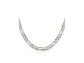 FJC Finejewelers 925 Sterling Silver 7.0mm Lightweight Flat Figaro Chain 20 Inches x 7.5 mm