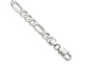 FJC Finejewelers 925 Sterling Silver 7.0mm Lightweight Flat Figaro Chain Bracelet 8 Inches x 7.5 mm