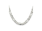 FJC Finejewelers 925 Sterling Silver Lightweight Flat Figaro Chain 18 Inches x 8.5 mm