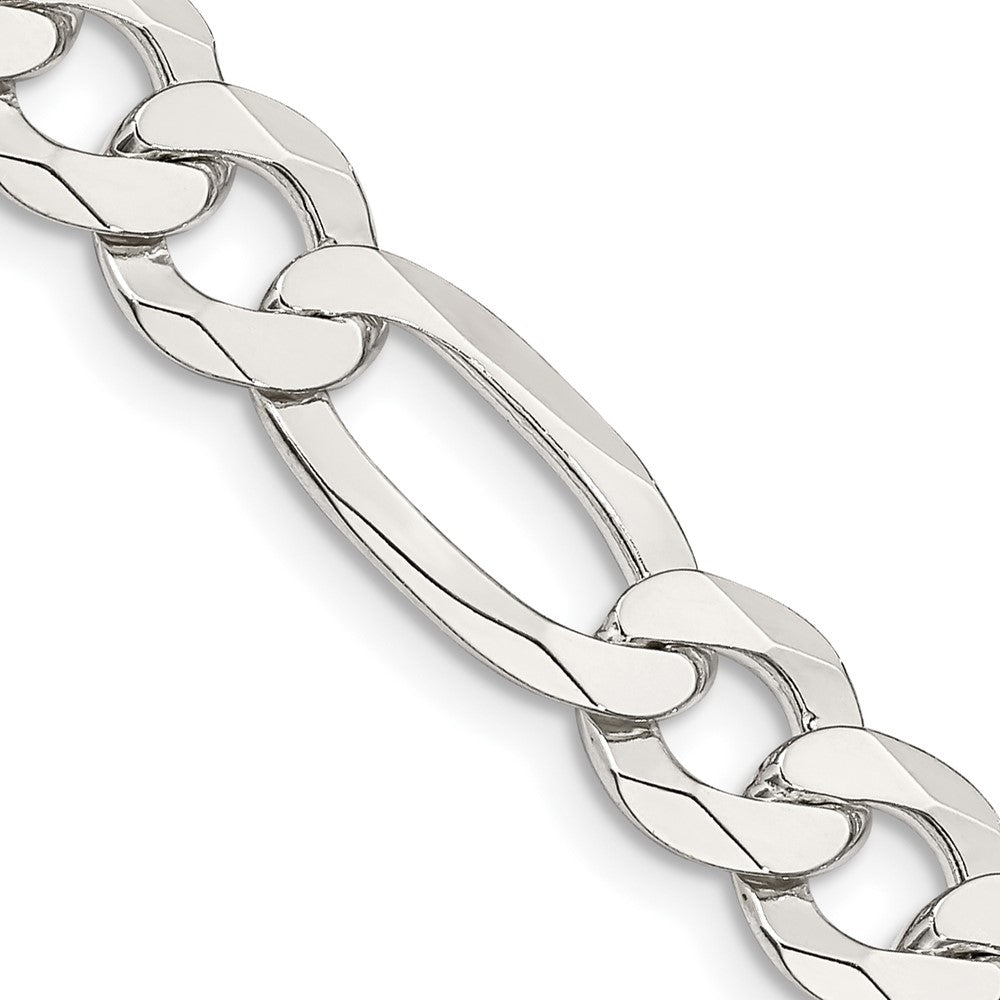 FJC Finejewelers 925 Sterling Silver Lightweight Flat Figaro Chain 22 Inches x 8.5 mm