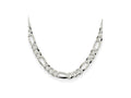 FJC Finejewelers 925 Sterling Silver Lightweight Flat Figaro Chain 26 Inches x 8.5 mm