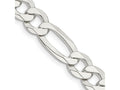FJC Finejewelers 925 Sterling Silver Lightweight Flat Figaro Chain Bracelet 9 Inches x 8.5 mm