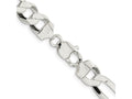 FJC Finejewelers 925 Sterling Silver 9.7mm Lightweight Flat Figaro Chain Bracelet 9 Inches x 9.5 mm
