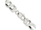 FJC Finejewelers 925 Sterling Silver 9.7mm Lightweight Flat Figaro Chain Bracelet 9 Inches x 9.5 mm