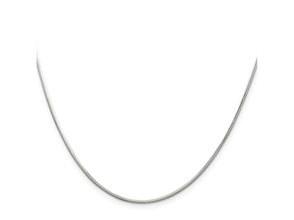 FJC Finejewelers 925 Sterling Silver Octagonal Snake Chain 18 Inches x 1.25 mm