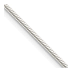 FJC Finejewelers 925 Sterling Silver Octagonal Snake Chain 24 Inches x 1.25 mm