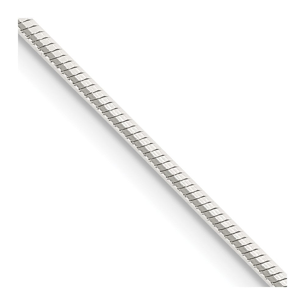 FJC Finejewelers 925 Sterling Silver Octagonal Snake Chain 24 Inches x 1.25 mm