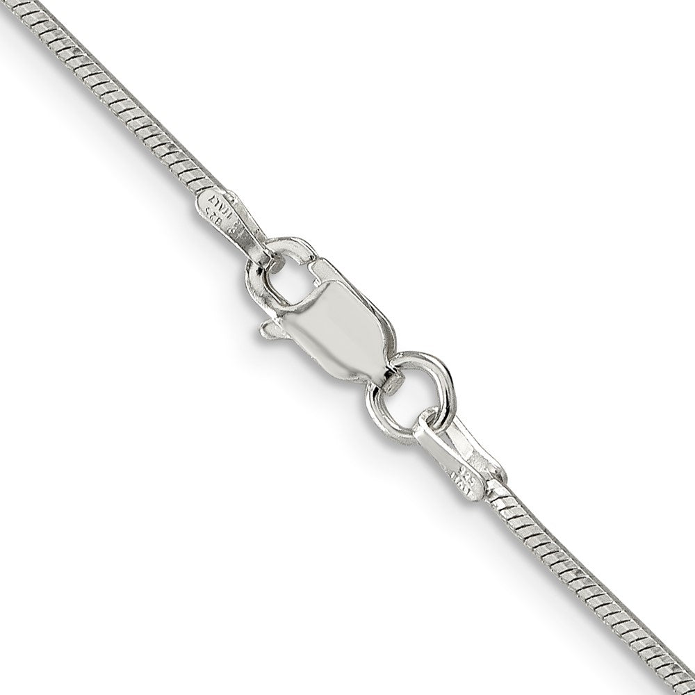 FJC Finejewelers 925 Sterling Silver Octagonal Snake Chain 26 Inches x 1.25 mm