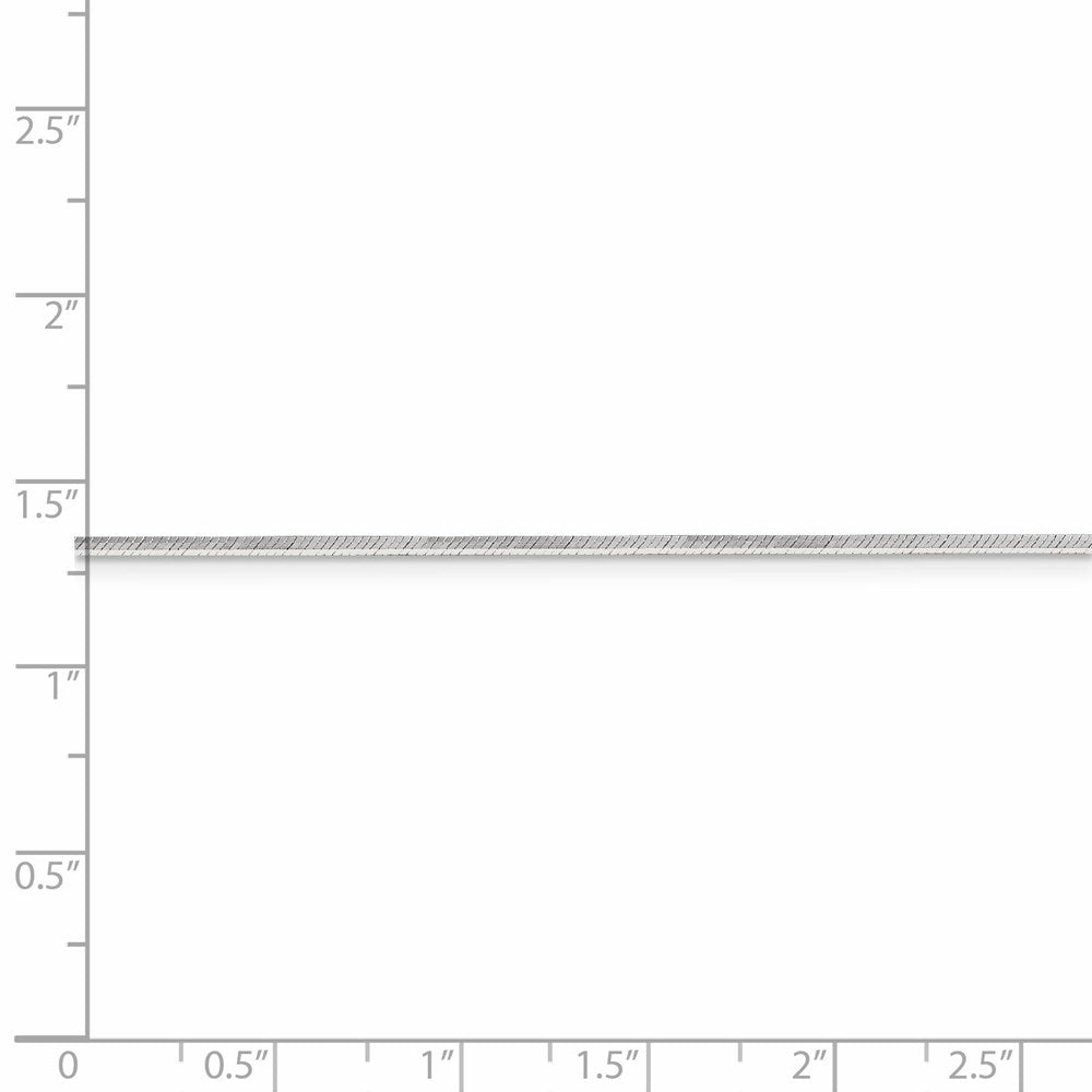 FJC Finejewelers 925 Sterling Silver 1.35mm Octagonal Snake Chain 24 Inches x 1.5 mm
