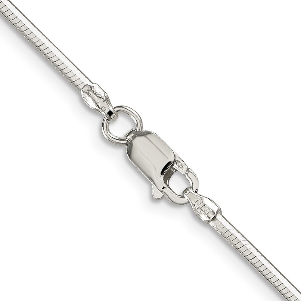 FJC Finejewelers 925 Sterling Silver Octagonal Snake Chain 18 Inches x 1.65 mm