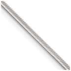 FJC Finejewelers 925 Sterling Silver Octagonal Snake Chain 18 Inches x 1.65 mm