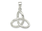 FJC Finejewelers 925 Sterling Silver Polished Infinity Triangle Charm 27 x 19 mm