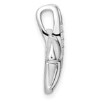 FJC Finejewelers 925 Sterling Silver Rhodium Plated CZ Starfish Slide 18 x 19 mm