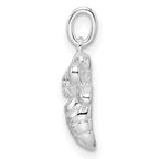 FJC Finejewelers 925 Sterling Silver Rhodium Plated Polished CZ Bumble Bee Charm 18 x 16 mm