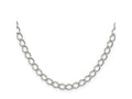 FJC Finejewelers 925 Sterling Silver Fancy Open Curb Chain 18 Inches x 5.75 mm