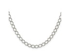 FJC Finejewelers 925 Sterling Silver Fancy Open Curb Chain 18 Inches x 5.75 mm