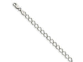 FJC Finejewelers 925 Sterling Silver Fancy Open Curb Chain Bracelet 7 Inches x 5.75 mm