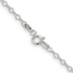 FJC Finejewelers 925 Sterling Silver Bright Cut Fancy Rolo Chain 24 Inches x 2.25 mm