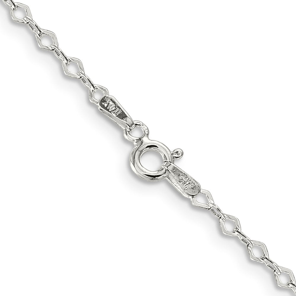 FJC Finejewelers 925 Sterling Silver Bright Cut Fancy Rolo Chain 24 Inches x 2.25 mm