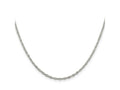 FJC Finejewelers 925 Sterling Silver Bright Cut Fancy Rolo Chain 24 Inches x 2.25 mm