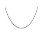 FJC Finejewelers 925 Sterling Silver Bright Cut Fancy Rolo Chain 24 Inches x 2.25 mm