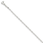 FJC Finejewelers 925 Sterling Silver Bright Cut Fancy Rolo Chain Bracelet 7 Inches x 2.25 mm