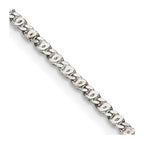 FJC Finejewelers 925 Sterling Silver Fancy Anchor Chain 16 Inches x 2 mm