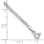 FJC Finejewelers 925 Sterling Silver Fancy Anchor Chain Bracelet 8 Inches x 2 mm