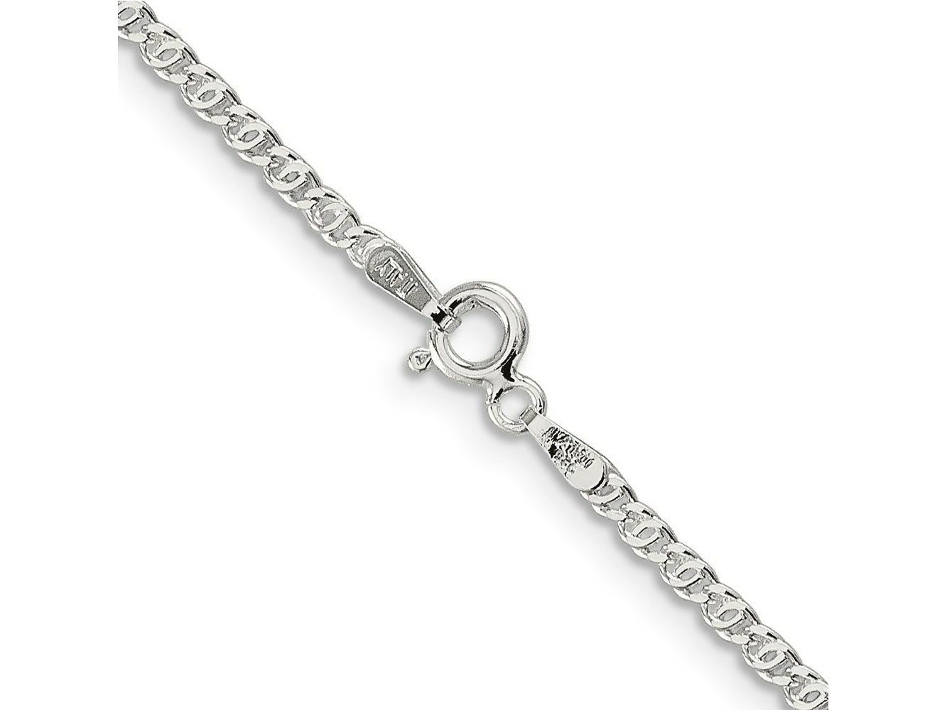 FJC Finejewelers 925 Sterling Silver Fancy Anchor Chain Bracelet Anklet 9 Inches x 2 mm