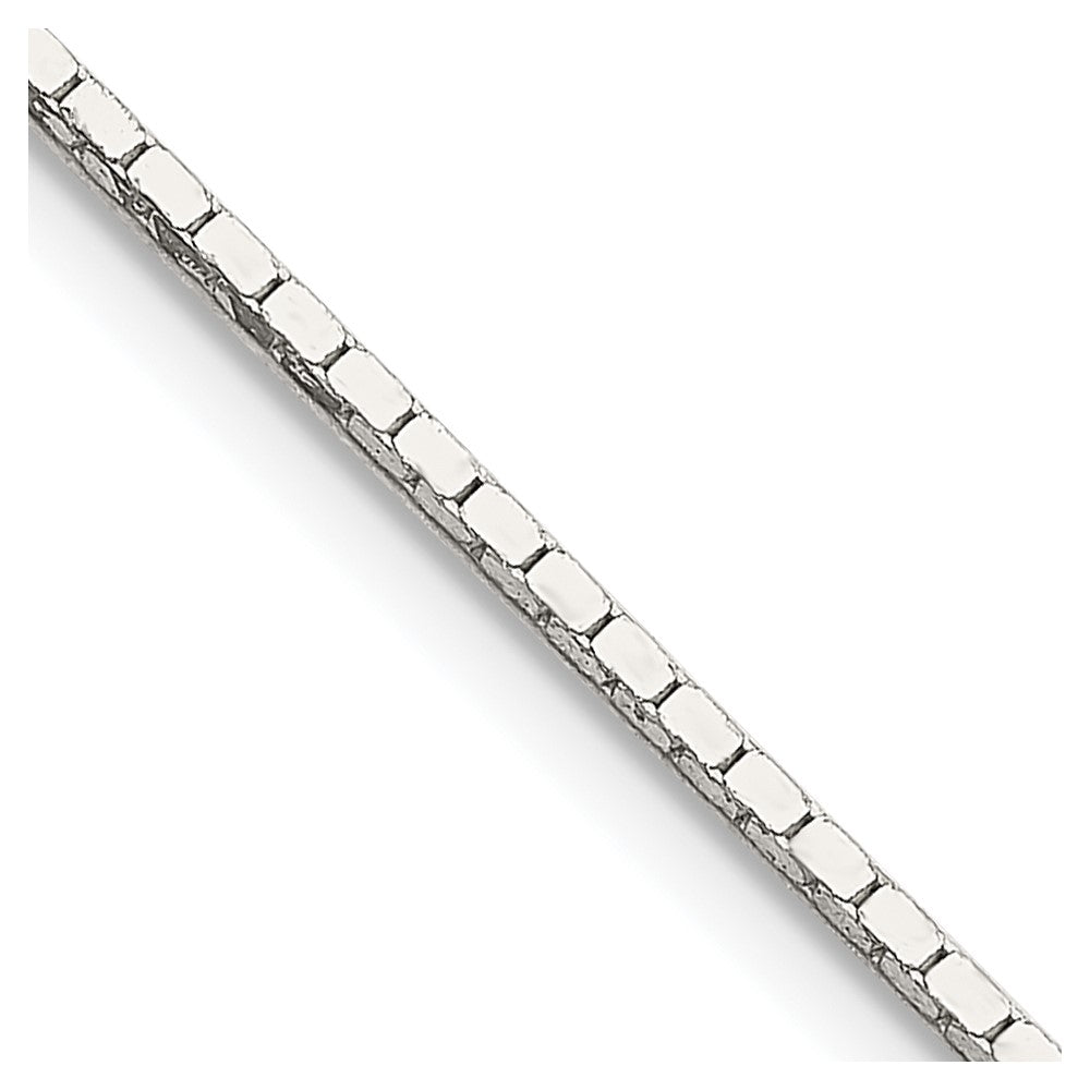 FJC Finejewelers 925 Sterling Silver Mirror Box Chain 18 Inches x 1 mm