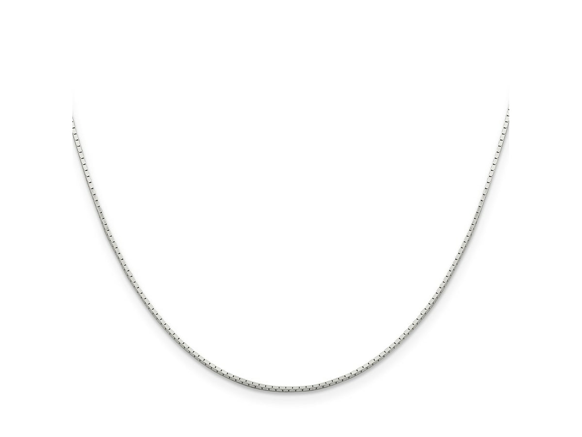 FJC Finejewelers 925 Sterling Silver Mirror Box Chain 20 Inches x 1 mm