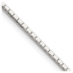 FJC Finejewelers 925 Sterling Silver Mirror Box Chain 22 Inches x 1 mm