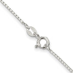FJC Finejewelers 925 Sterling Silver Mirror Box Chain 22 Inches x 1 mm