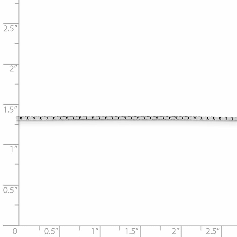 FJC Finejewelers 925 Sterling Silver Mirror Box Chain 20 Inches x 1.25 mm